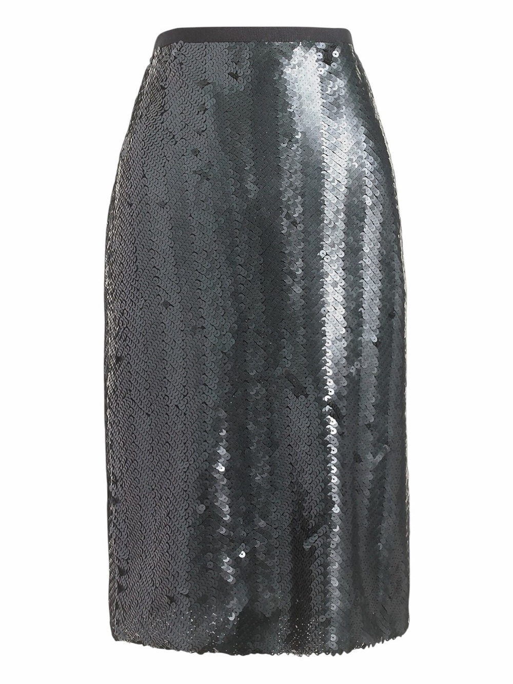 NWT! J. Crew Midnight Sequin Herringbone Pencil Skirt. Size 8.